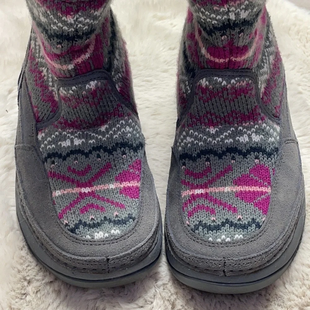 Sketchers Tone Up Chalet Winter Boots Size 6